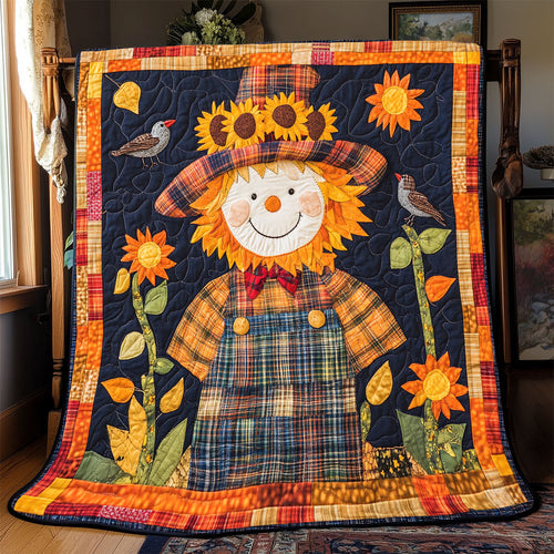 Cheerful Scarecrow WX1302034CL Quilt