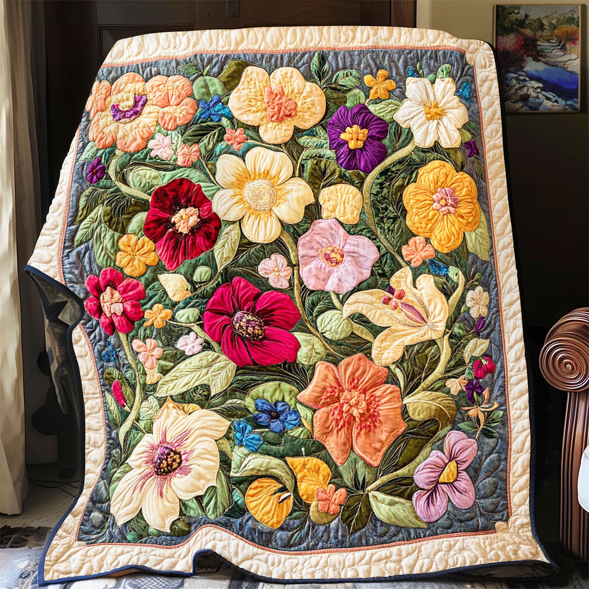 Flower WX1302056CL Quilt