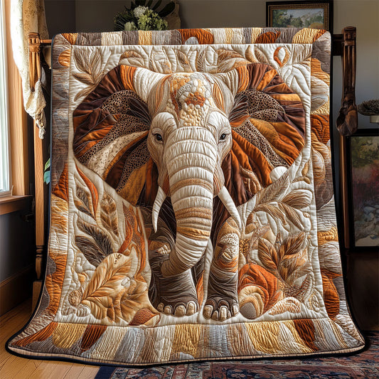 Brown Elephant WX0802009CL Quilt