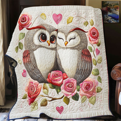 Owl Valentine WX0702066CL Quilt