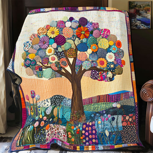 Flower Tree WX1302075CL Quilt