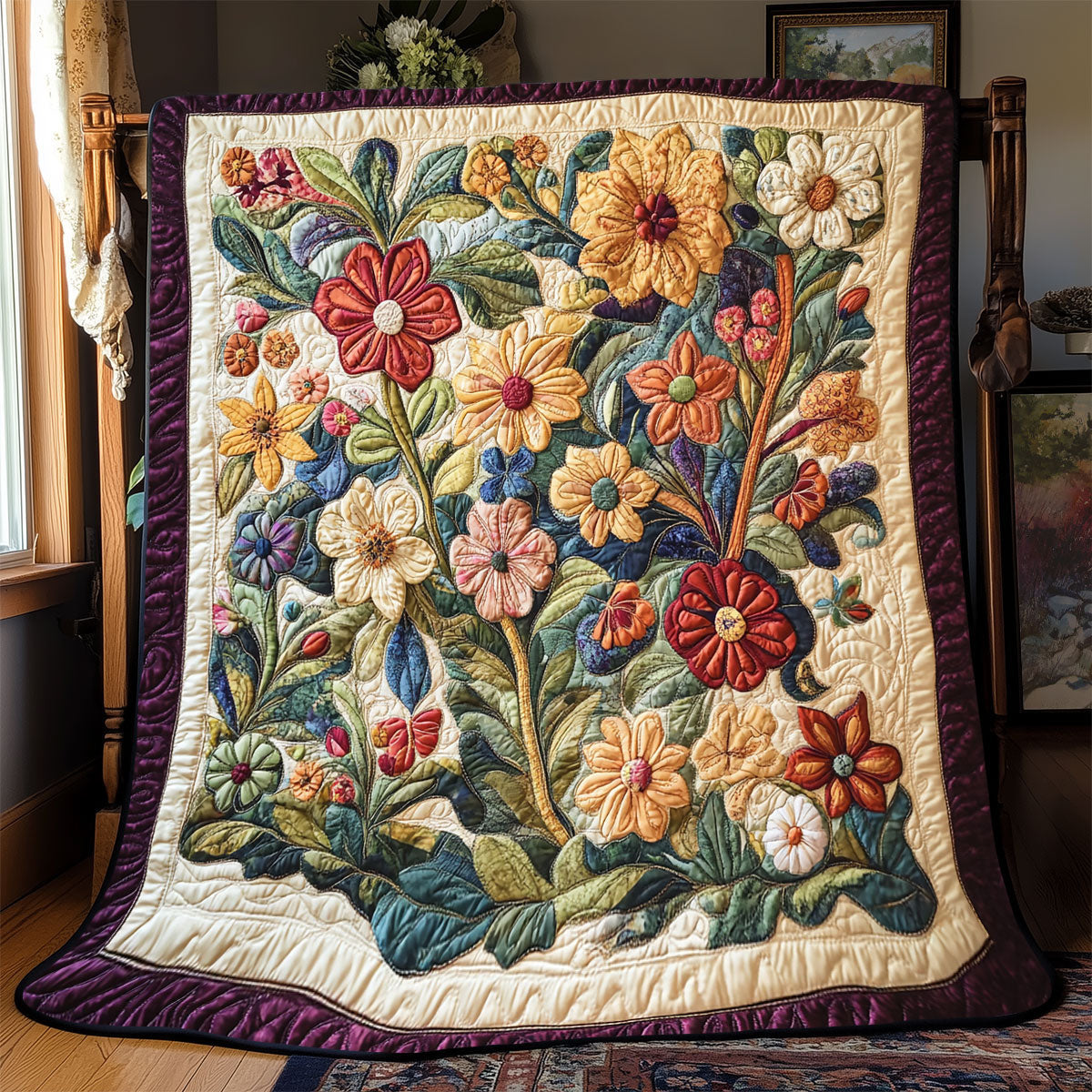 Flower WX1302055CL Quilt