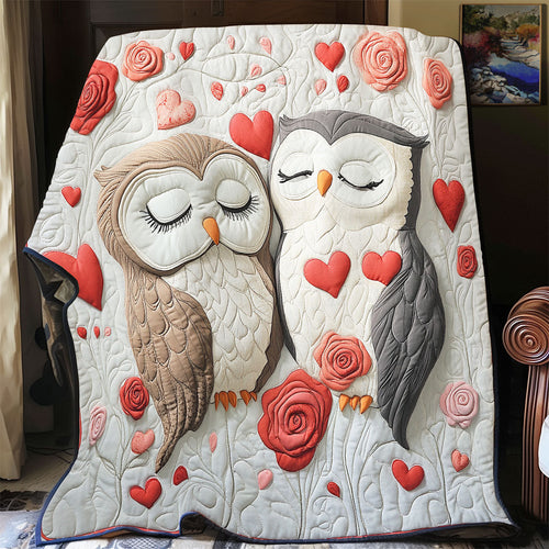Owl Valentine WX0702062CL Quilt