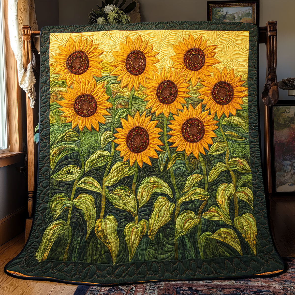Sunflower WX0802083CL Quilt
