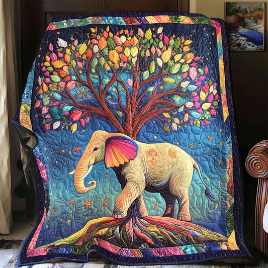 Elephant Tree Of Life WX0802030CL Quilt