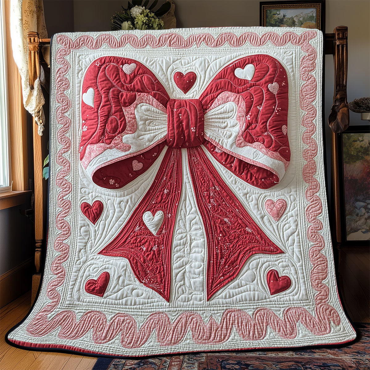 Valentine Bow WX08020101CL Quilt