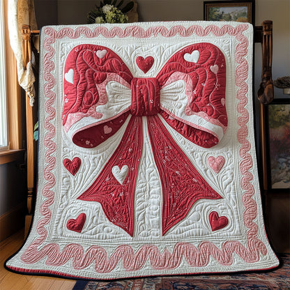 Valentine Bow WX08020101CL Quilt