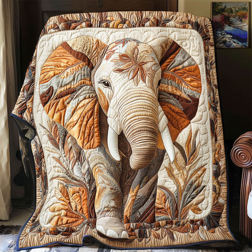 Brown Elephant WX0802013CL Quilt