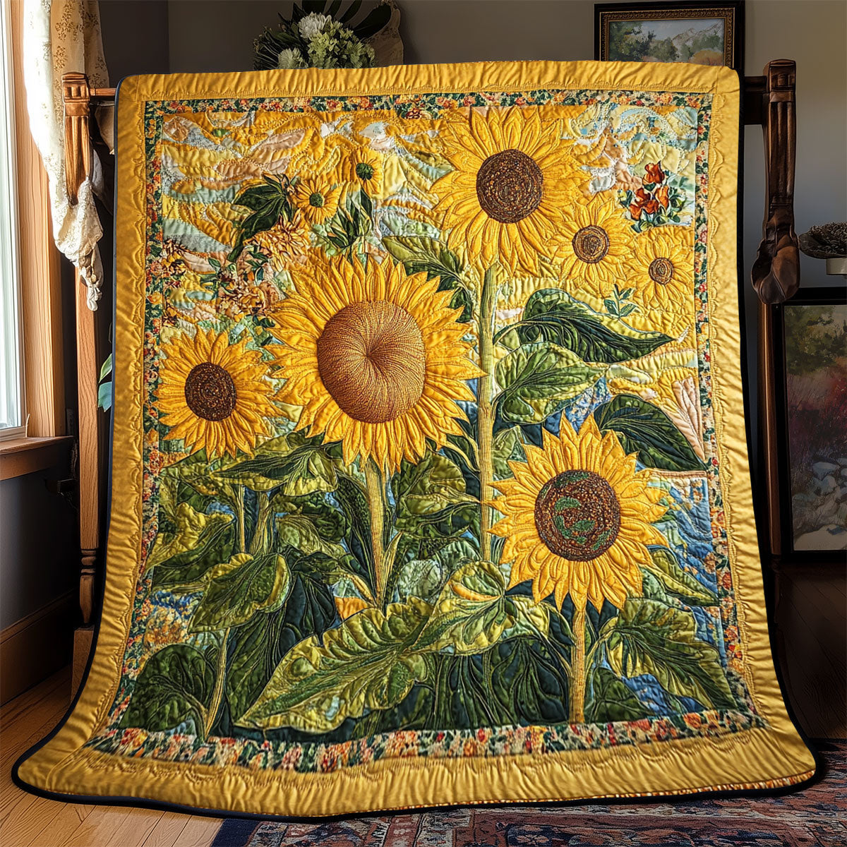 Sunflower WX0802085CL Quilt