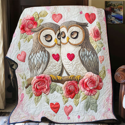Owl Valentine WX0702068CL Quilt