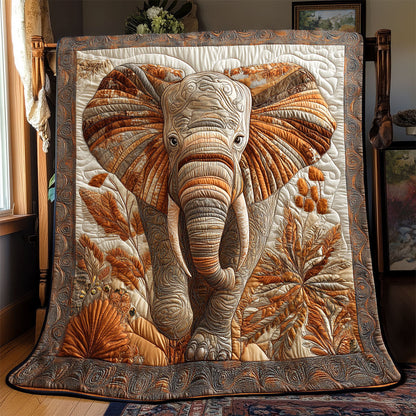Brown Elephant WX0802006CL Quilt
