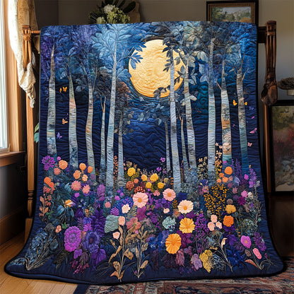 Night Flower Forest WX0702060CL Quilt