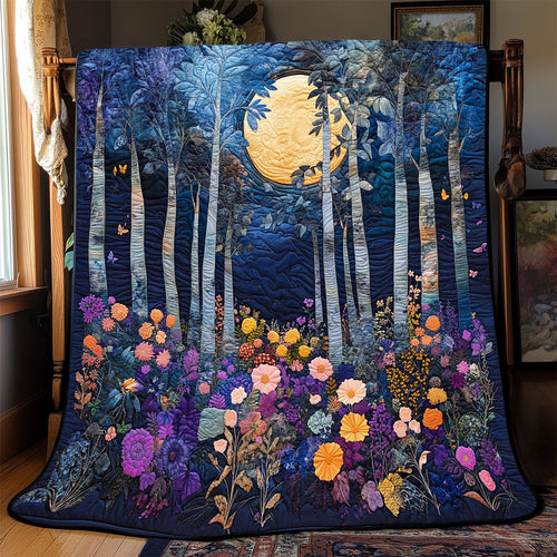 Night Flower Forest WX0702060CL Quilt