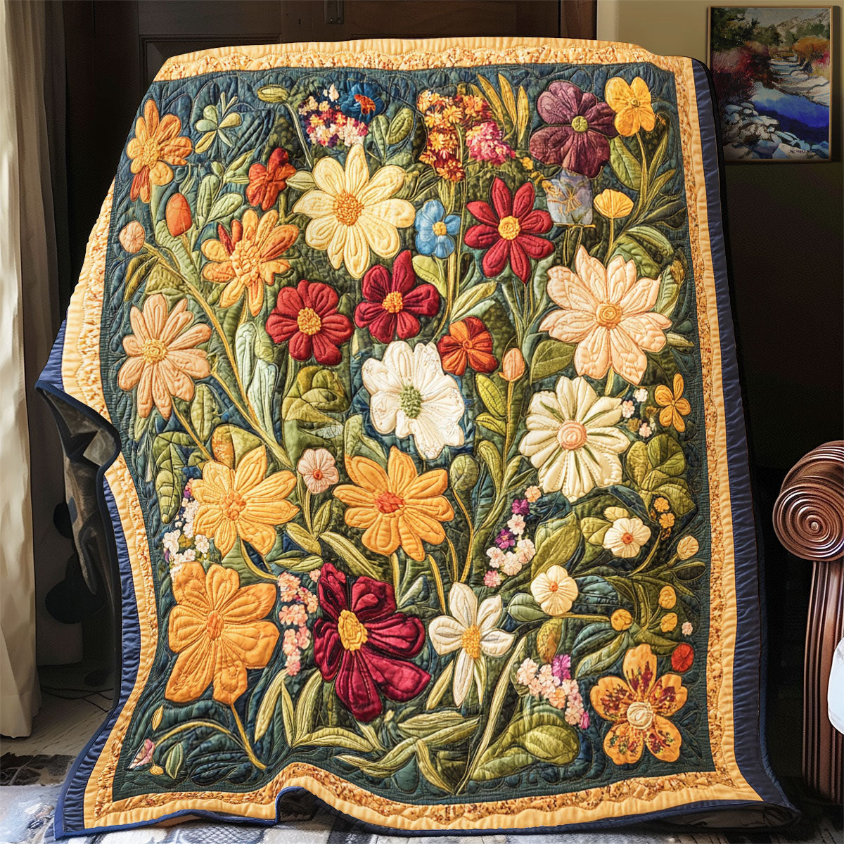 Flower WX1302054CL Quilt