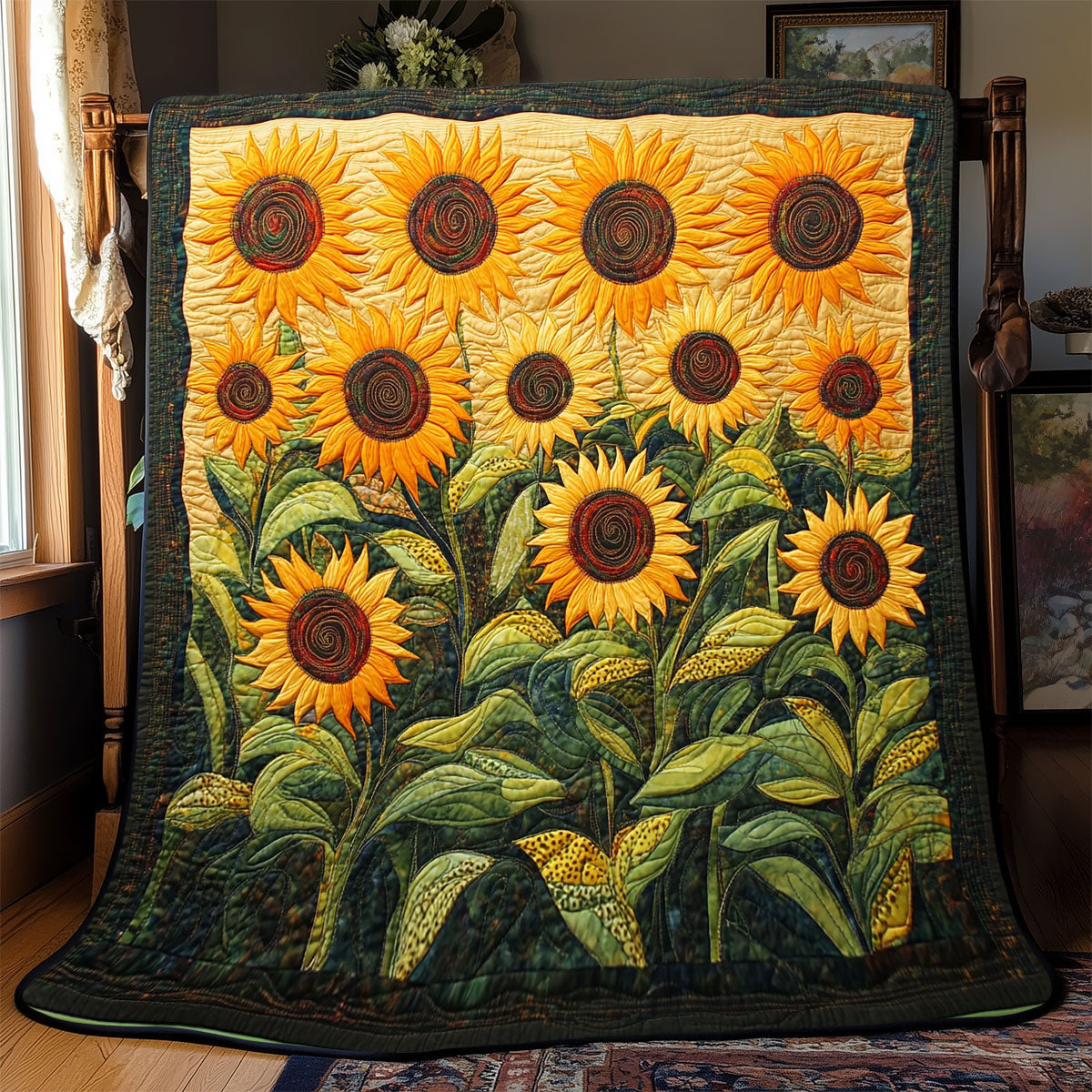 Sunflower WX0802080CL Quilt