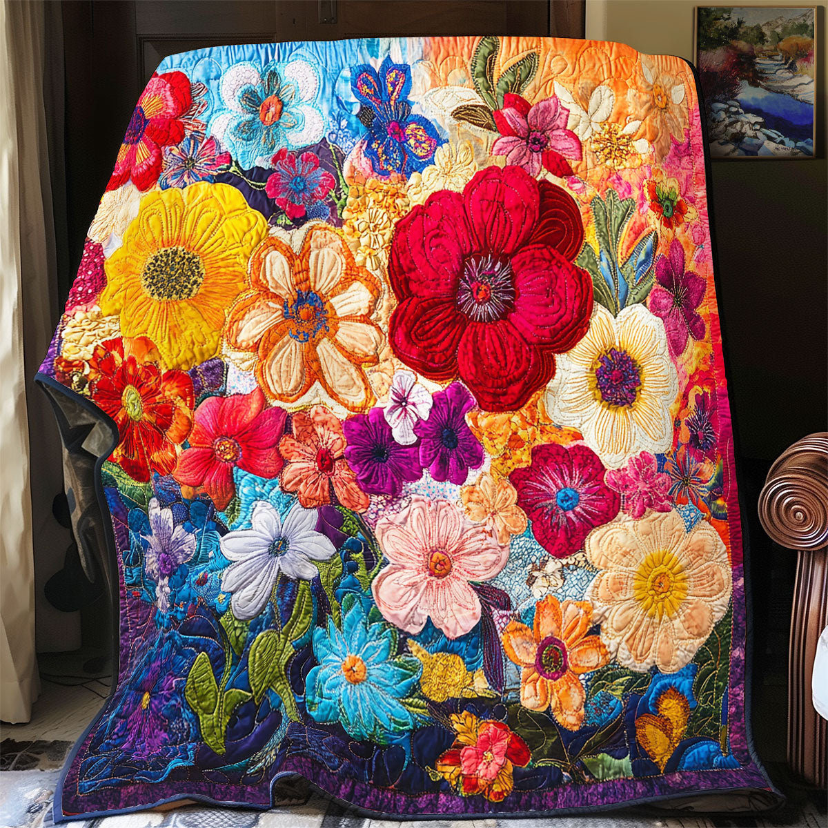 Flower WX1302060CL Quilt