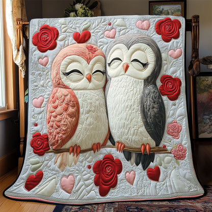 Owl Valentine WX0702067CL Quilt