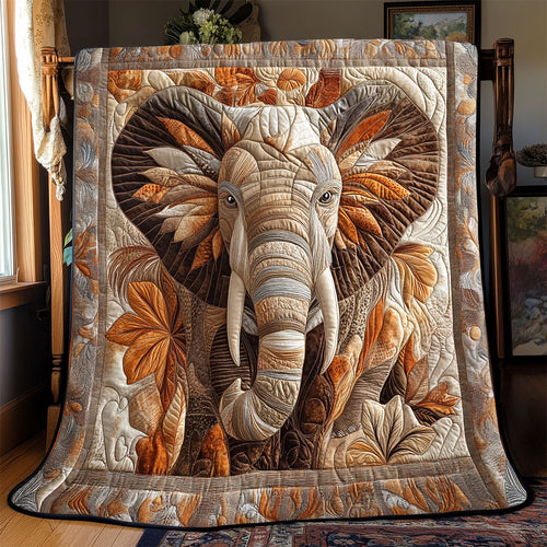 Brown Elephant WX0802011CL Quilt