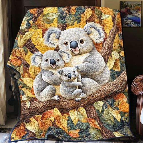 Koala Family WX0802046CL Quilt