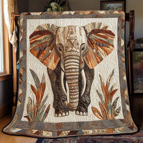 Brown Elephant WX0802012CL Quilt