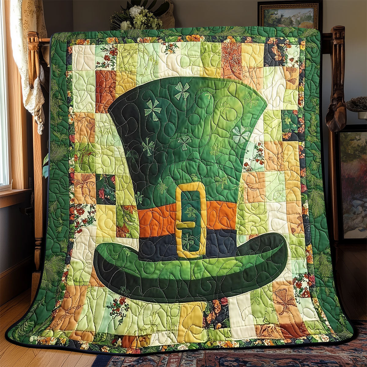 Patrick Day Hat WX0602076CL Quilt