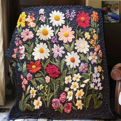 Flower WX0702031CL Quilt