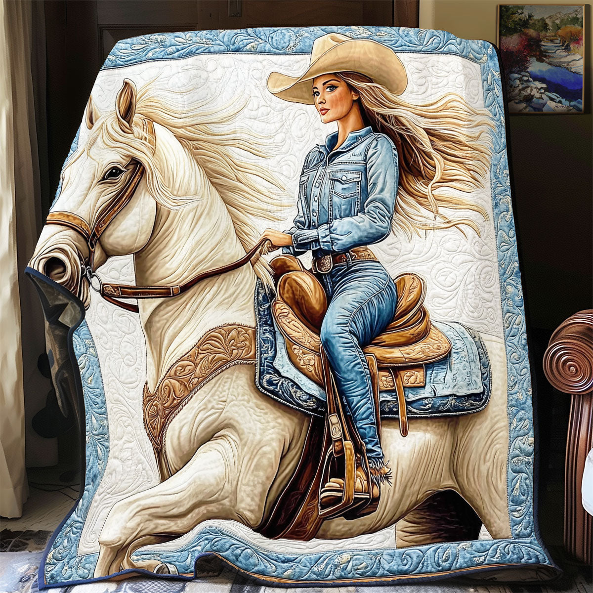 Cowgirl WX0702028CL Quilt