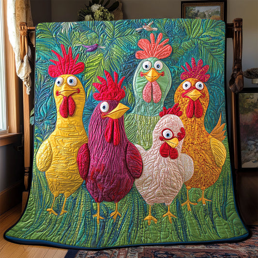 Funny Chicken WX0702038CL Quilt