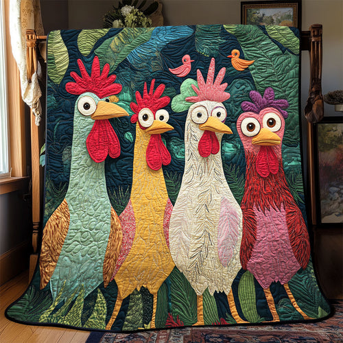 Funny Chicken WX0702044CL Quilt