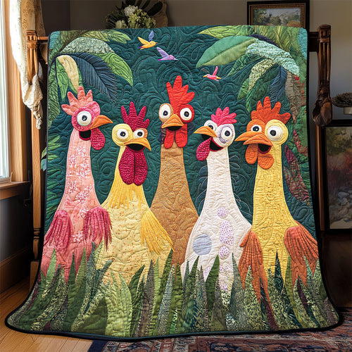 Funny Chicken WX0702040CL Quilt