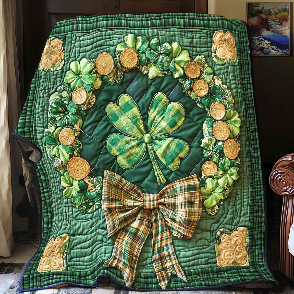 Celtic Wreath WX0602023CL Quilt