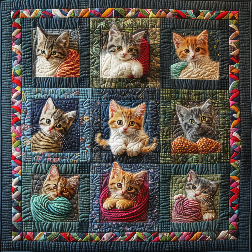 Baby Cats XR0506016CL Quilt