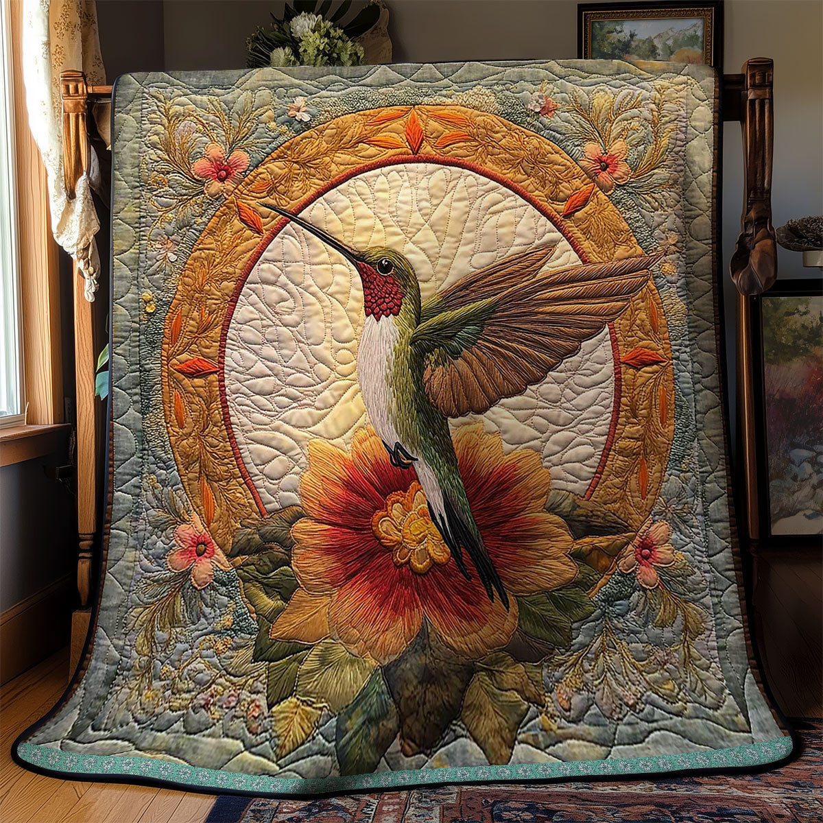 Hummingbird Soar WN2609025CL Quilt