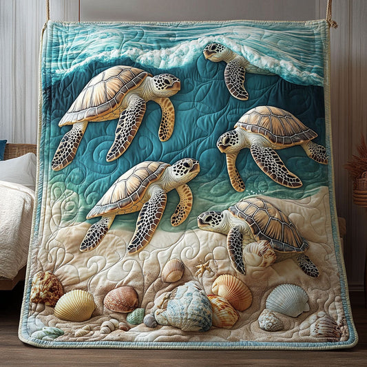 Turtle Ocean WT0810030CL Quilt