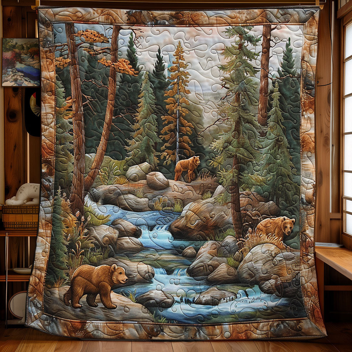 Bear Alpine Wilderness SR2208024CL Quilt