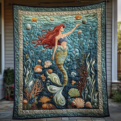 Mermaid WU0810026CL Quilt