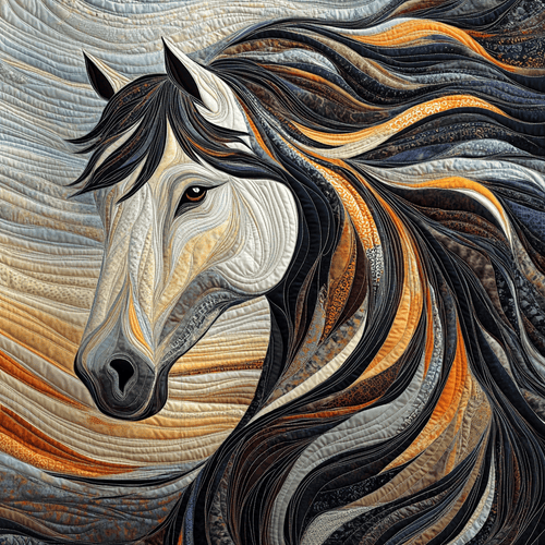 Horse Lovers WJ2108018CL Quilt