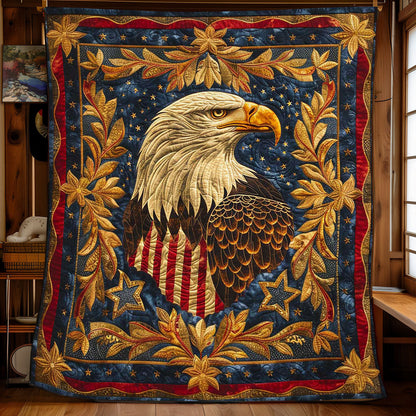 Patriotic Eagle WJ2708021CL Quilt