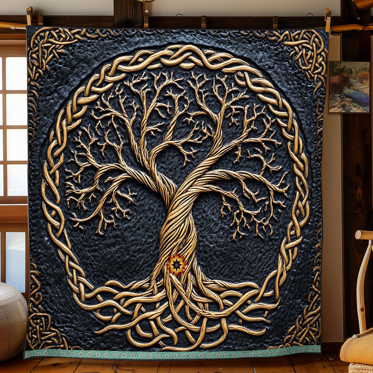 Celtic Spirit Tree WJ1212005CL Quilt
