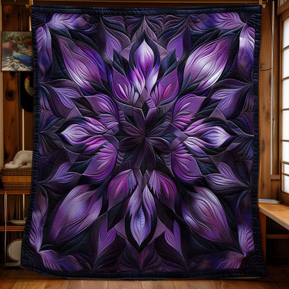 Dreamy Purple Flower WN1508100CL Quilt