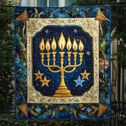 Hanukkah Lights Of Hope WN0910048CL Quilt