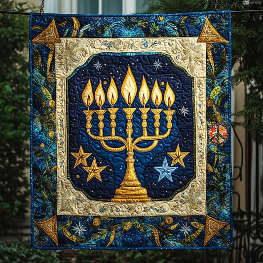 Hanukkah Lights Of Hope WN0910048CL Quilt