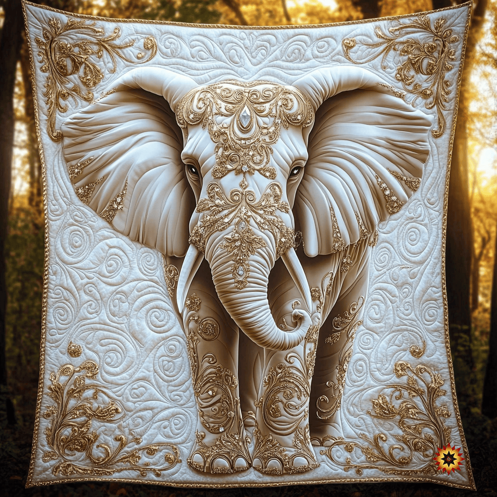 Royal Elephant WY2011036CL Quilt