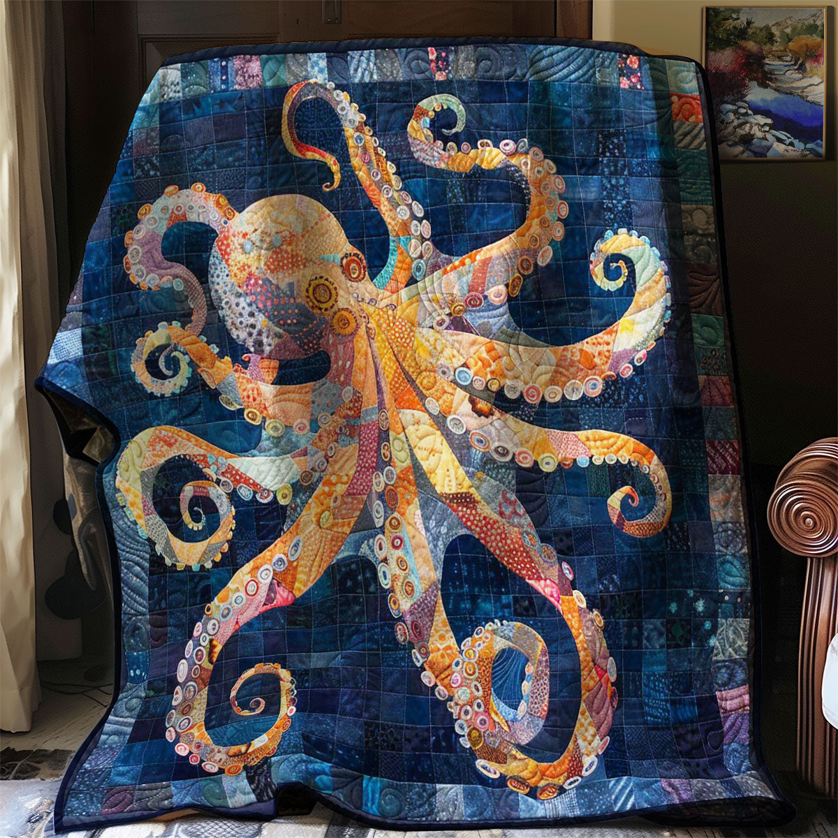 Happy Octopus WN2507030CL Quilt