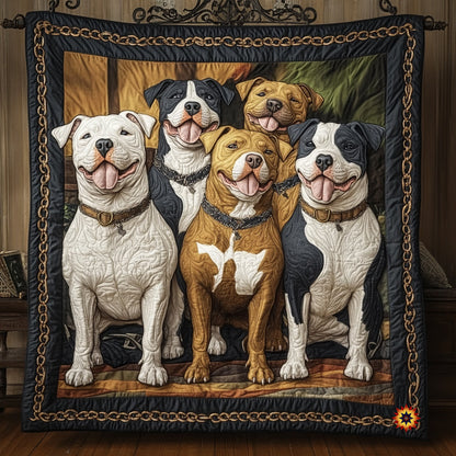 Pitbull Gang WU0611040CL Quilt