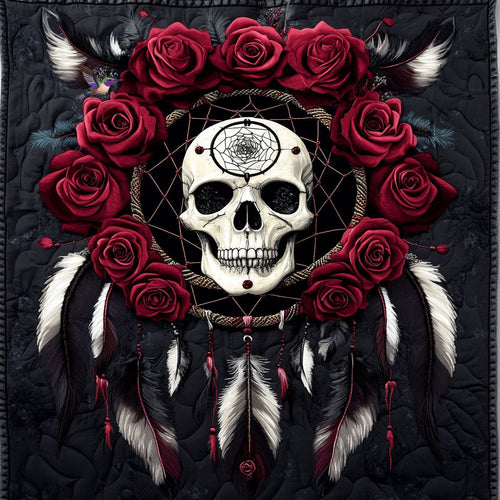 Dreamcatcher Skull WY3110014CL Quilt