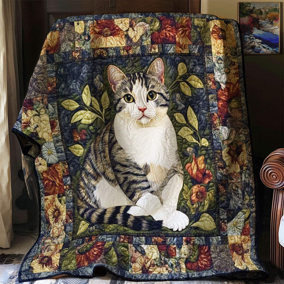 American Shorthair Cute WN0608084CL Quilt