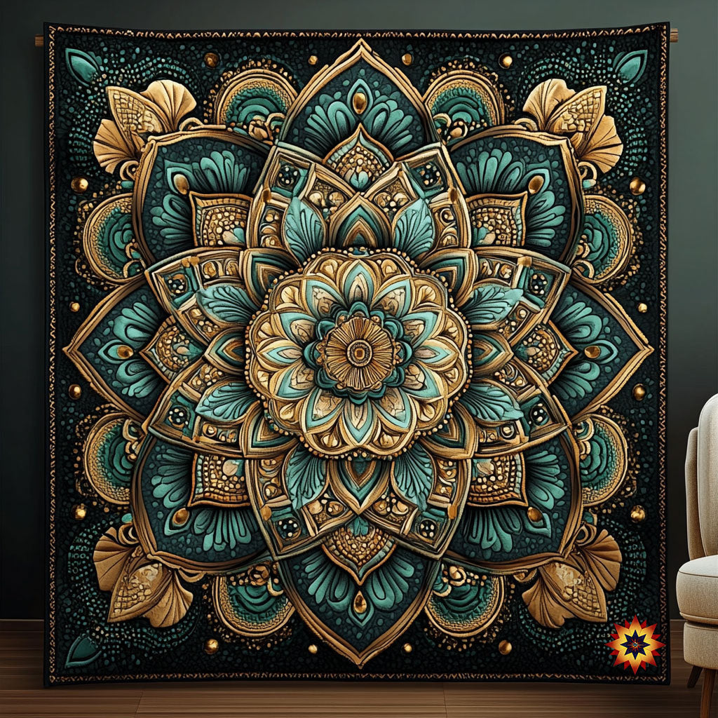 Mandala Pattern WX0711031CL Quilt