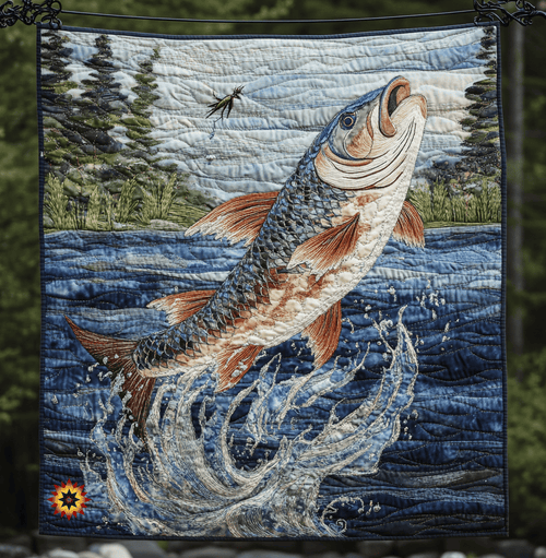 Fishing Time WU1312017CL Quilt