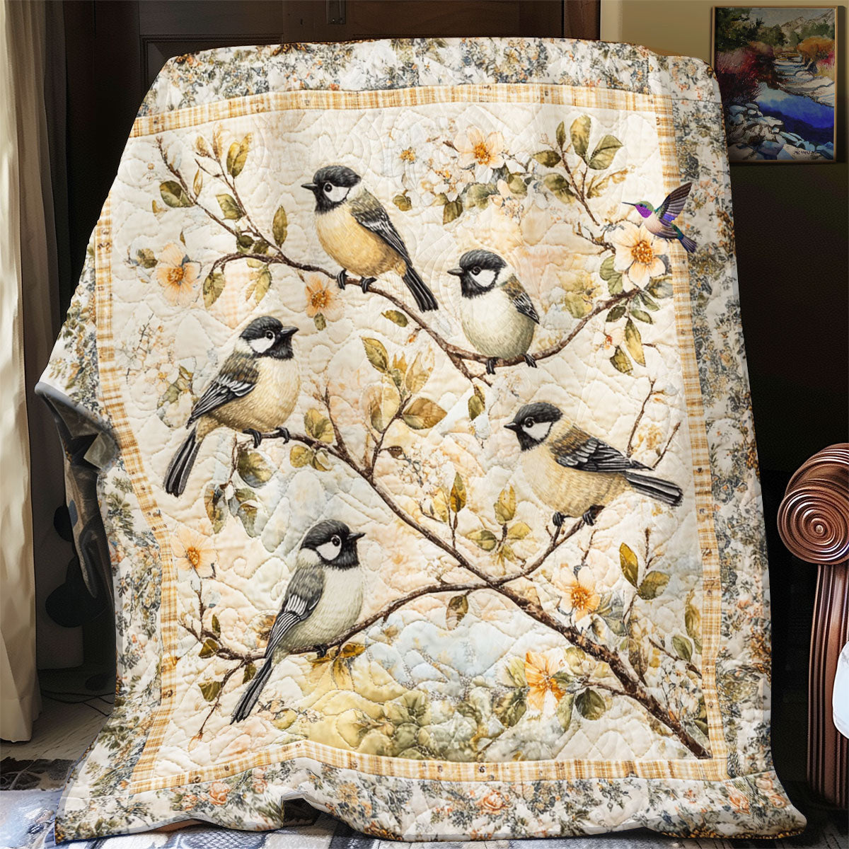 Chickadee WJ0712004CL Quilt